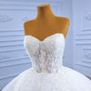 ChicSew Luxurious Sweetheart Lace Applique Ball Gown Wedding Dress