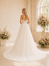 ChicSew Beautiful A-Line Sweetheart Lace Tulle Sleeveless Maxi Long Wedding Dresses