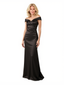 Elegant Off The Shoulder Satin Mermaid Simple Long Mother of the Bride Dresses
