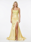 Modern Strapless Sparkly Sequin Bodice Gala Dress Chic Ruched Satin Long Prom Gown