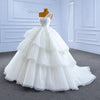 ChicSew Luxurious One Shoulder A-Line Ball Gown Wedding Dress
