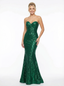 Sparkly Mermaid Sweetheart Sequin Long Party Prom Dresses