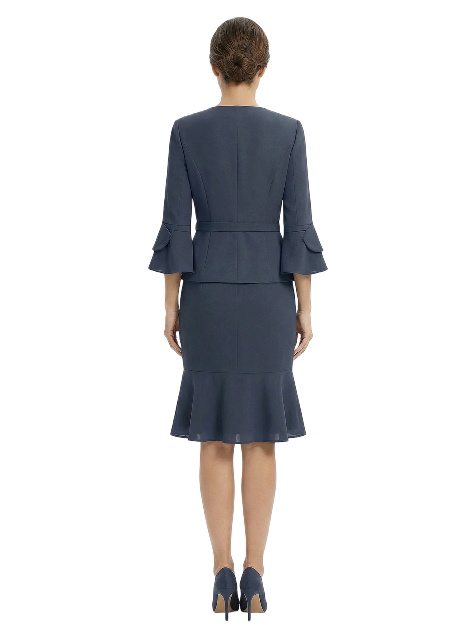 Elegant Modern Mother Of The Bride Dress With Lace Mermaid Knee Length Gown