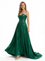 Elegent Metallic Sweetheart A-Line Floor Length Party Prom Dresses