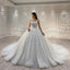 ChicSew Luxurious Sequined Ball Gown A-Line Wedding Dress