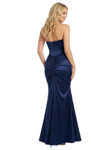 Sparkly Sequin Halter Lace Corset Prom Dress Ruched Satin Mermaid Gown Overlay