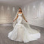 ChicSew Sparkly Spaghetti Straps Ball Gown Mermaid Wedding Dress