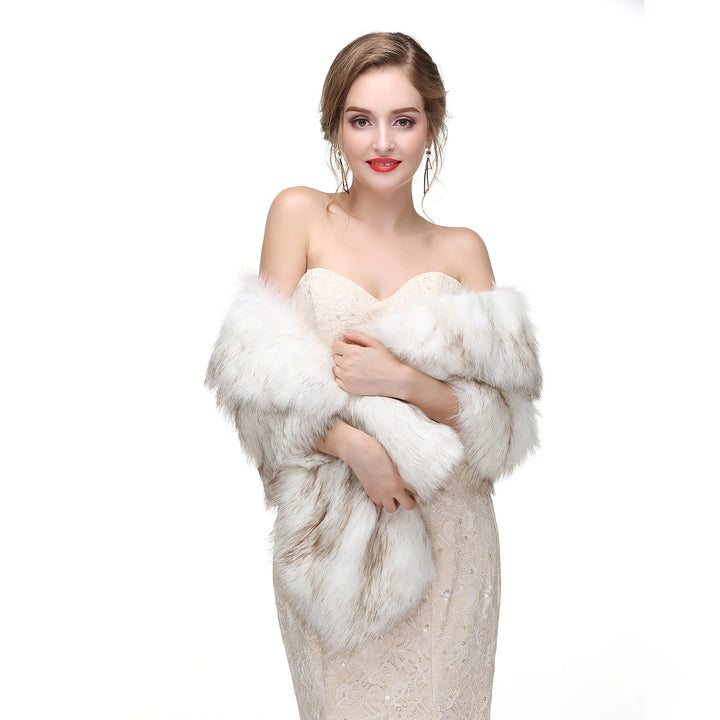 Winter Versatile Double-sided Cold-proof Thickened Warm Shawl Women's Scarf CN383