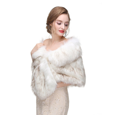 Winter Versatile Double-sided Cold-proof Thickened Warm Shawl Women's Scarf CN383