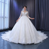 ChicSew Luxurious Beaded A-Line Ball Gown Wedding Dress