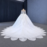 ChicSew Luxurious Beaded A-Line Ball Gown Wedding Dress