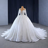 ChicSew Luxurious Beaded A-Line Ball Gown Wedding Dress