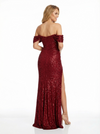Stunning Off Shoulder Sequin Sweetheart Prom Dress With Mermaid Silhouette