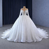 ChicSew Luxurious Beaded A-Line Ball Gown Wedding Dress
