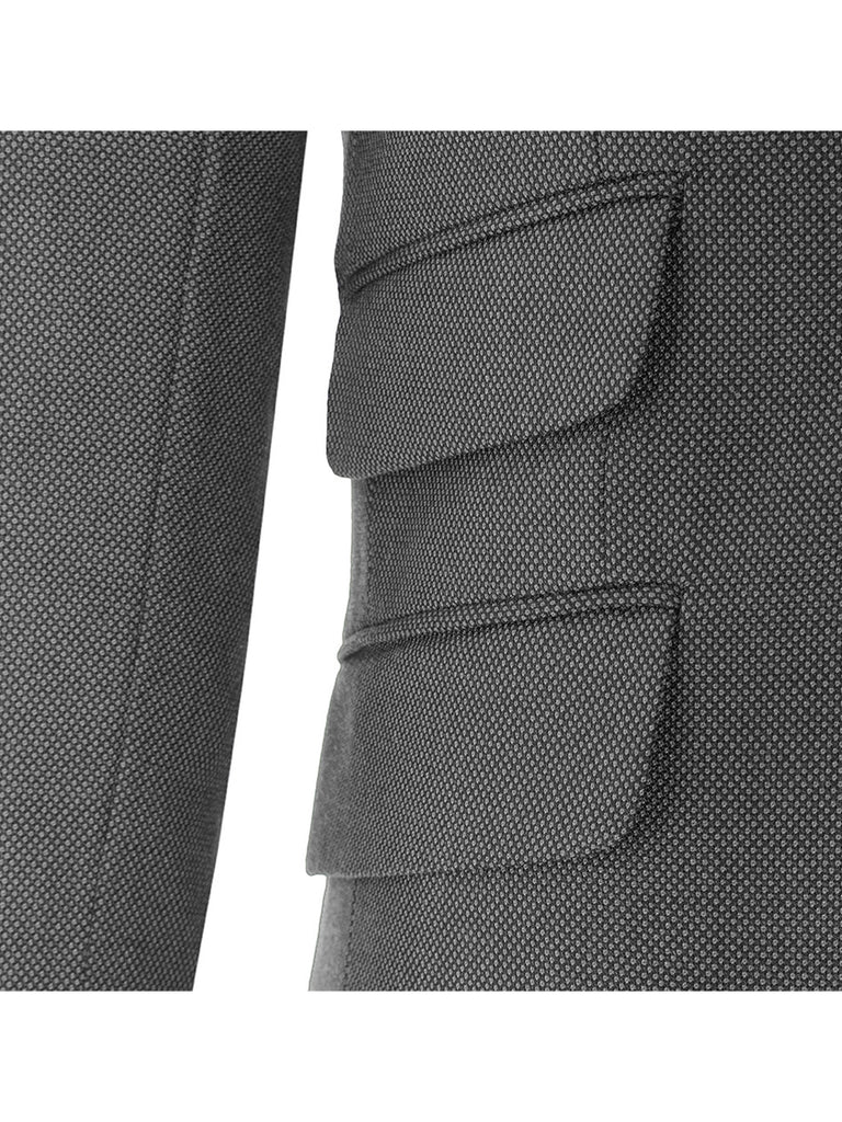 Casual Men's Suit Slim Fit Double Breasted 3 Piece Business Tuxedos CN482