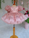 Wedding Flower girl Dresses Kids costume Bridesmaids Princess Party Pageant Prom Baby Girl