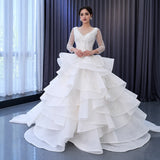 ChicSew Luxurious Sequin Ball Gown Wedding Dress