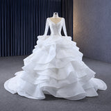 ChicSew Luxurious Sequin Ball Gown Wedding Dress