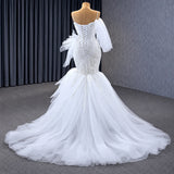 ChicSew Luxurious Spaghetti Straps Lace Appliques Ball Gown Wedding Dress