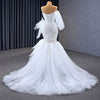 ChicSew Luxurious Spaghetti Straps Lace Appliques Ball Gown Wedding Dress