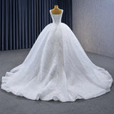 ChicSew Luxurious Sequin Ball Gown A-Line Wedding Dress