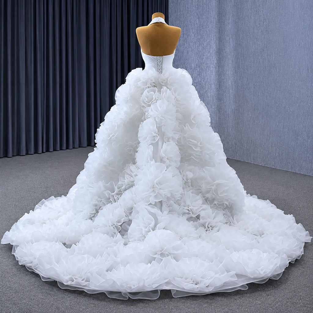 ChicSew Luxurious Tulle Ball Gown A-Line Wedding Dress