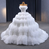 ChicSew Luxurious Sequin Ball Gown A-Line Wedding Dress