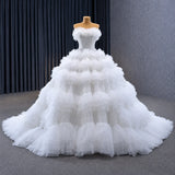 ChicSew Luxurious Sequin Ball Gown A-Line Wedding Dress