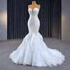 ChicSew Sweetheart Beaded Luxurious Mermaid Wedding Dress