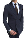 Black Mens Slim Fit Suit Tuxedo 2-Piece Suits CN449