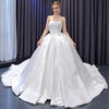 ChicSew Strapless A-Line Lace Appliques Wedding Dress