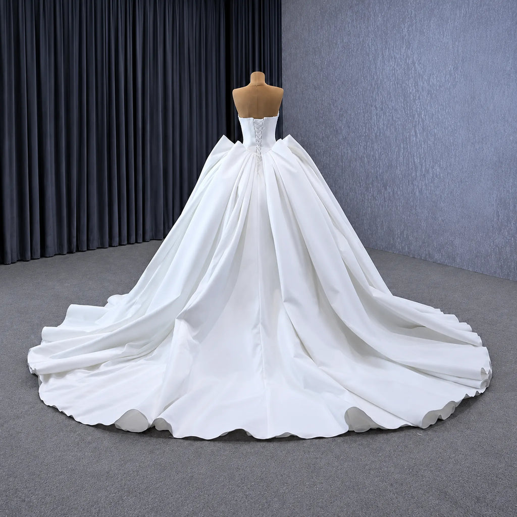 ChicSew Luxurious Strapless A-Line Wedding Dress
