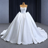 ChicSew Luxurious Strapless A-Line Wedding Dress