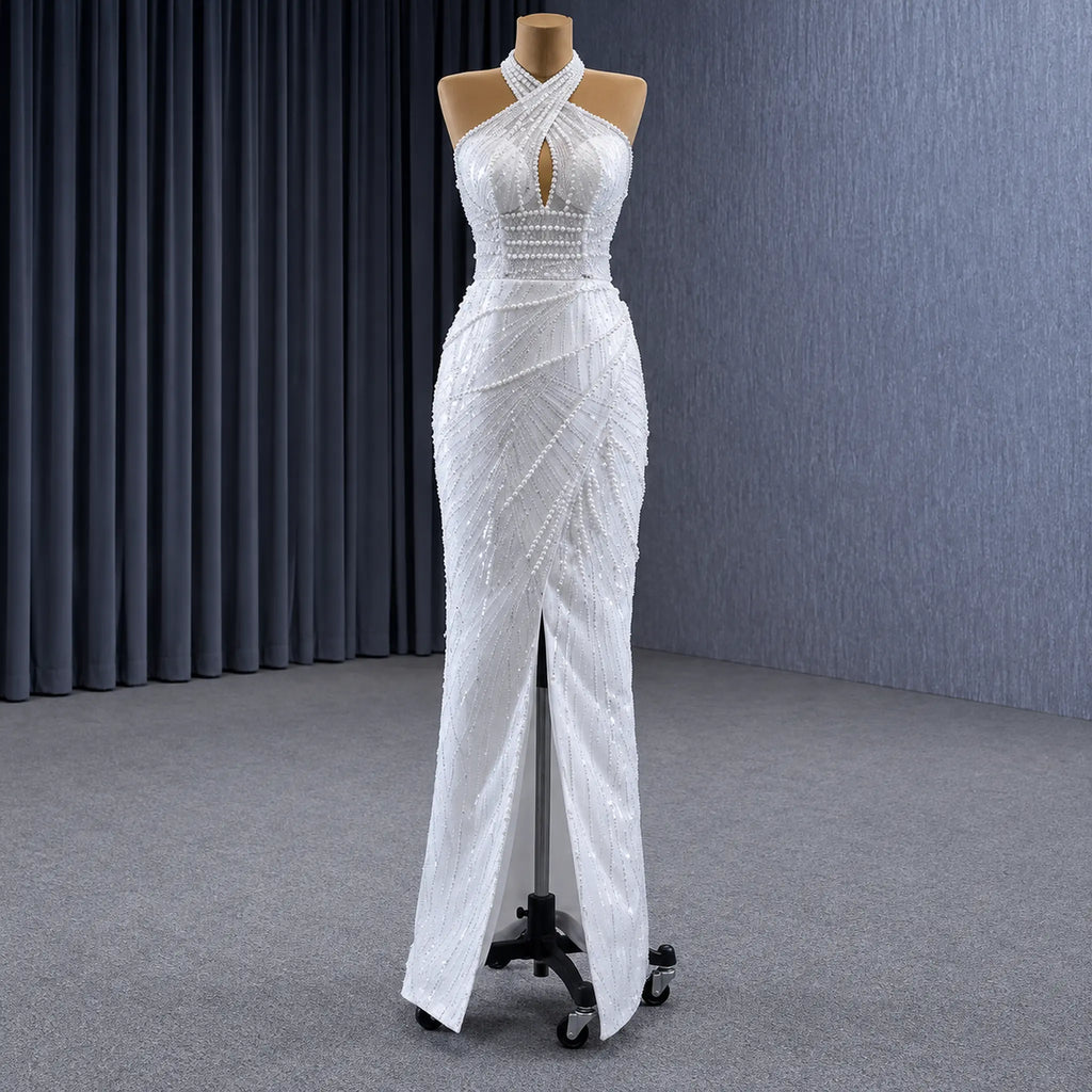 ChicSew Luxurious Beaded Ball Gown Wedding Dress