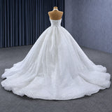 ChicSew Luxurious Beaded Ball Gown Wedding Dress