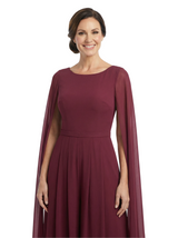 Chicsew Stylish Modern Jewel Long Sleeves Mother of The Bride Pantsuit Chiffon