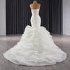 ChicSew Strapless V-Neck Beaded Ball Gown Wedding Dress