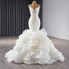 ChicSew Strapless V-Neck Beaded Ball Gown Wedding Dress