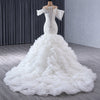 ChicSew Luxurious Lace Appliques Beaded Ball Gown Wedding Dress