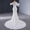 ChicSew Luxurious Lace Appliques Beaded Ball Gown Wedding Dress