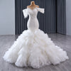 ChicSew Luxurious Lace Appliques Beaded Ball Gown Wedding Dress