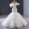 ChicSew Luxurious Lace Appliques Beaded Ball Gown Wedding Dress
