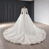 ChicSew Tulle Lace Appliques A-Line Wedding Dress