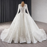ChicSew Tulle Lace Appliques A-Line Wedding Dress