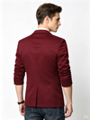 Classic 1 Piece Mulberry Men's Suit with Regular Fit and Sophisticated Peak Lapel