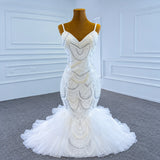 ChicSew Luxurious Spaghetti Straps Ball Gown Wedding Dress