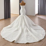 ChicSew Luxurious Strapless Mermaid Wedding Dresses