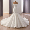 ChicSew Luxurious Strapless Mermaid Wedding Dresses