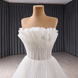ChicSew Luxurious Strapless Wedding Dresses With Boning