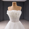 ChicSew Luxurious Strapless Wedding Dresses With Boning